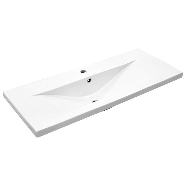 vidaXL Vasksk&aacute;pur me&eth; innbygg&eth;ri handlaug Artisan Oak