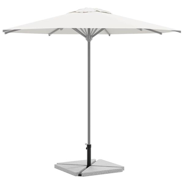 vidaXL 5 stykki Garden Parasol Base Set Gran&iacute;t og st&aacute;l