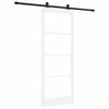 vidaXL Rennidyr ORKDAL Hv&iacute;tt og svart 83 x 211 cm