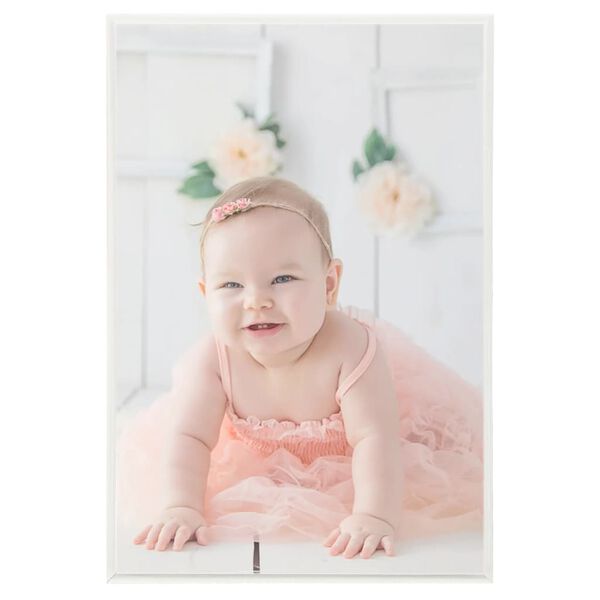 vidaXL Myndarammar 5 stk. &aacute; Bor&eth; Silfur 21x29,7 cm MDF