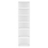 vidaXL Skóskápur Hvítur 27,5x27x102 cm Samsettur Viður