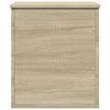 vidaXL Geymslubox Sonoma Eikarlitur 40x42x46 cm Samsettur Viður