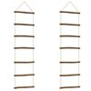 vidaXL veggskreytingar Stigalaga 2 stk 30x100 cm n&aacute;tt&uacute;ruleg grein
