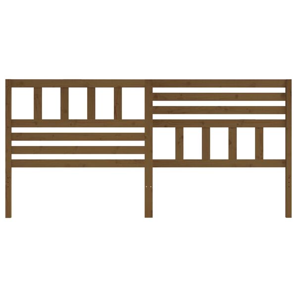 vidaXL H&ouml;f&eth;agafl fyrir R&uacute;m Lj&oacute;sbr&uacute;nn 186x4x100 cm Gegnheil Fura