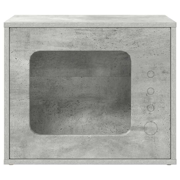 vidaXL Katta h&uacute;s B&eacute;ton 51 x 30 x 42,5 cm Samsettur vi&eth;ur