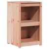 vidaXL Eldh&uacute;s sk&aacute;pur MEPPEL Br&uacute;nn eik 55 x 55 x 92 cm Solid furuhikk