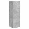 vidaXL Sj&oacute;nvarpsveggsk&aacute;pur B&eacute;ton 30 x 31 x 100 cm Samsettur vi&eth;ur