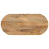 vidaXL Bor&eth;plata 90x40x3,8 cm Spor&ouml;skjulaga Gegnheill Mang&oacute;vi&eth;ur