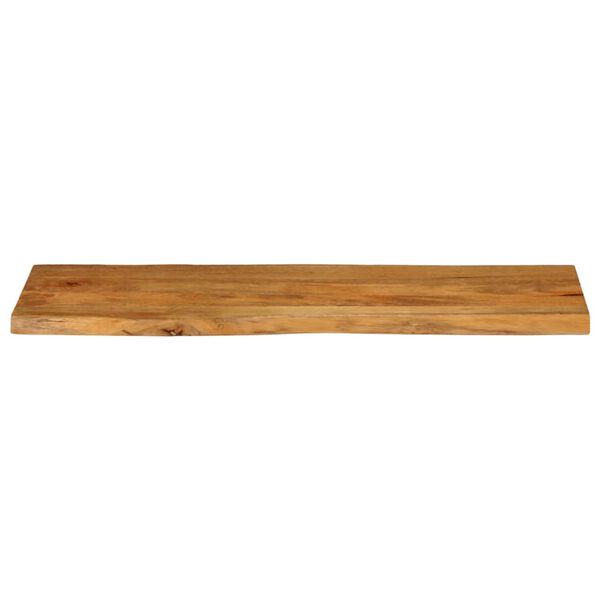 vidaXL Bor&eth;plata 110x40x2,5cm N&aacute;tt&uacute;rulegum Br&uacute;num Gegnheill Mang&oacute;vi&eth;ur