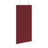 vidaXL Pleated Blind Bordeaux Rautt 60x150 cm Efni Breidd 59,4 cm