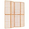 vidaXL Samanleggjanlegt 4-spjalda Skilrúm Japanskur Stíll 160x170 cm