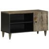 vidaXL sj&oacute;nvarpssk&aacute;pur Lj&oacute;sgr&aacute;r 80x31,5x46 cm Solid Wood Mang&oacute;