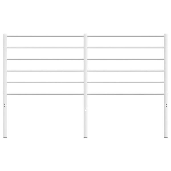 vidaXL Skiptanlegt R&uacute;mgafl &uacute;r M&aacute;lmi Hv&iacute;tur 140 cm