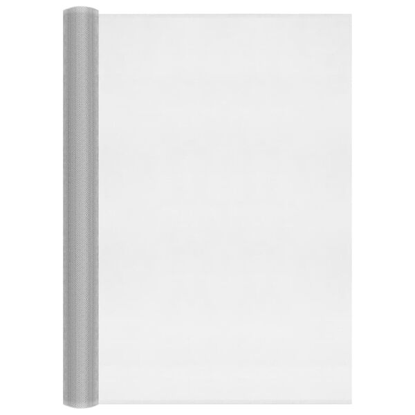 vidaXL Netaskj&aacute;r &Aacute;l 80x1000 cm Silfurlita&eth;ur