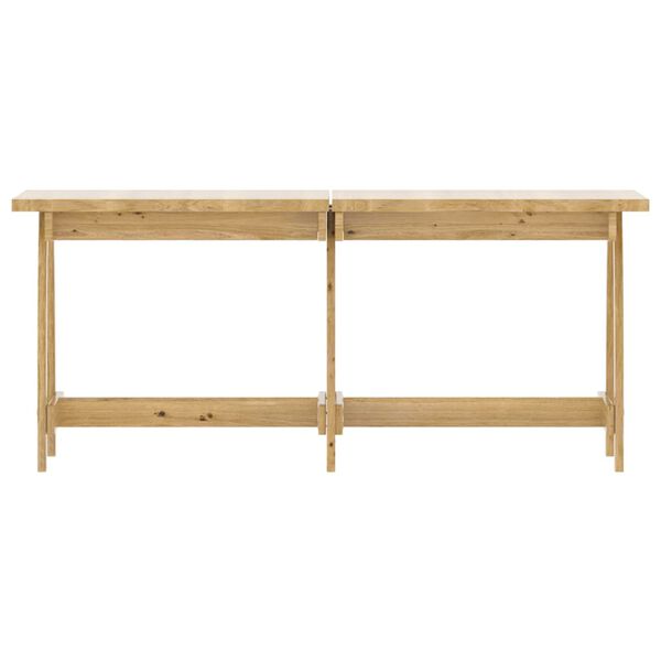 vidaXL 5 Parta Garðborðstofusett Gagnvarinn Furuviður