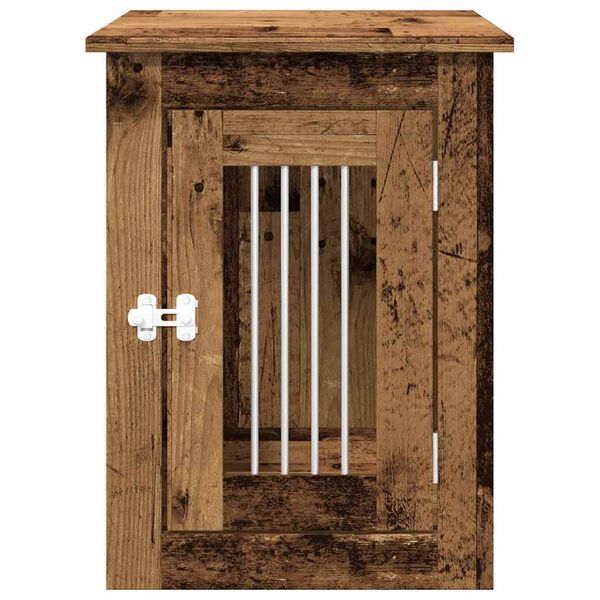 vidaXL Hundakassahúsgögn Gamli Viðar 45x62x59 cm Samsettur Viður