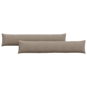vidaXL S&oacute;fap&uacute;&eth;ar 2 pcs M&oacute;gr&aacute;r 200 x 40 cm d&uacute;kur
