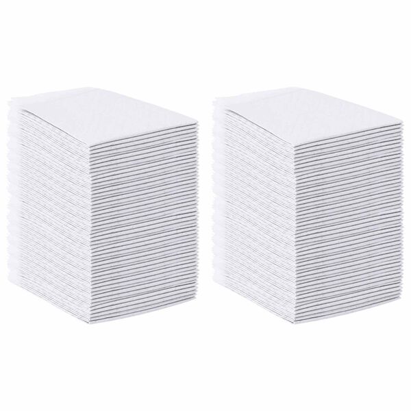 vidaXL Efnish&aacute;&eth; hundap&uacute;&eth;i 100 pcs Svartur og Hv&iacute;tt 45 x 33 cm