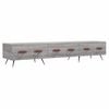 vidaXL Sj&oacute;nvarpssk&aacute;pur Gr&aacute;r Sonoma 150x36x30 cm Samsettur Vi&eth;ur