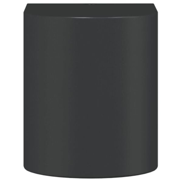 vidaXL Útiveggljós Svart Mótasteypt Ál