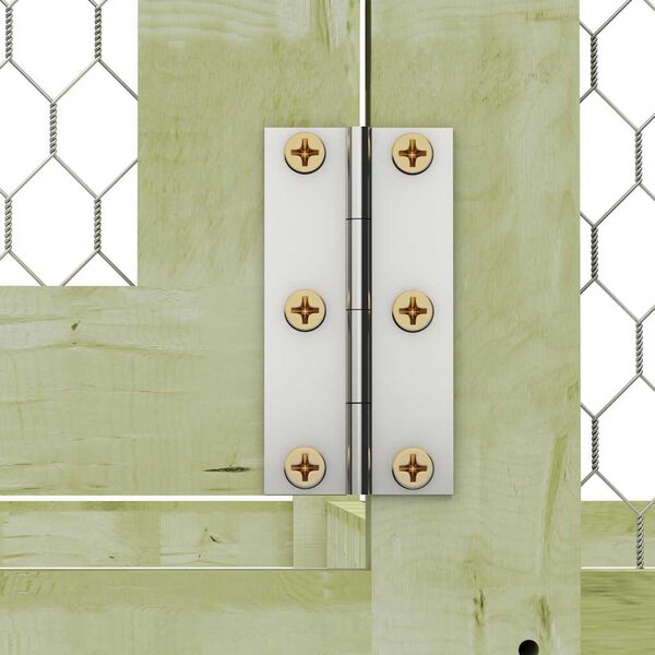 vidaXL H&aelig;nsnab&uacute;r 1,5x1,5x1,5 m Gagnvarin Fura