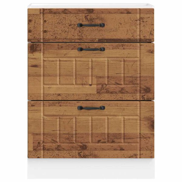 vidaXL Eldh&uacute;sundirsk&aacute;pur Lucca Vi&eth;arlitur Samsettur Vi&eth;ur