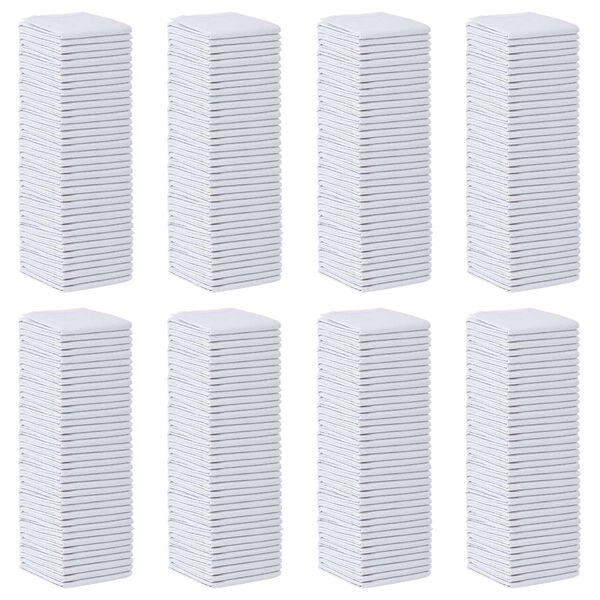 vidaXL Efnish&aacute;&eth; hundap&uacute;&eth;i 400 pcs Svartur og Hv&iacute;tt 60 x 45 cm