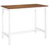 vidaXL Barbor&eth; Gegnheill Vi&eth;ur 108x60x91 cm