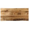 vidaXL Bor&eth;plata me&eth; N&aacute;tt&uacute;rulegum Br&uacute;num 90x40x3,8 cm Mang&oacute;vi&eth;ur