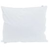 vidaXL Koddi me&eth; kodda 2 pcs Hv&iacute;tt 60 x 70 cm Fja&eth;rir