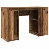 vidaXL Skrifborð Old Wood 120x42x76 cm Engineered Wood