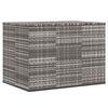 vidaXL Gar&eth;p&uacute;&eth;akassi PE Rattan 145x100x103 cm Gr&aacute;r