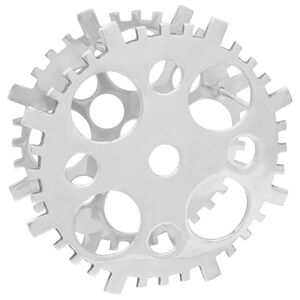 vidaXL V&iacute;nrakki Silfur 39 x 14 x 39 cm &Aacute;l