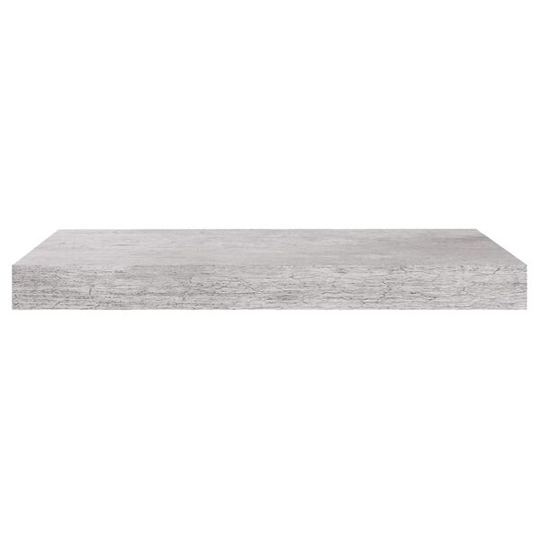 vidaXL Vegghilla Steypugr&aacute;ar 50x23x3,8 cm MDF