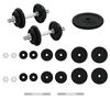 vidaXL Handl&oacute;&eth;asett me&eth; L&oacute;&eth;apl&ouml;tum 40 kg Steypuj&aacute;rn og Kr&oacute;mh&uacute;&eth;a&eth; St&aacute;l