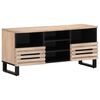 vidaXL Sj&oacute;nvarpssk&aacute;pur 100x34x46 cm Gegnheill Mang&oacute;vi&eth;ur