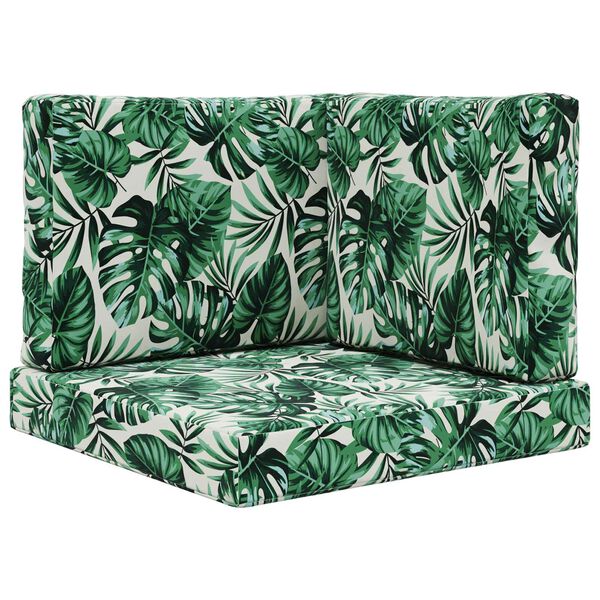 vidaXL Utandyriss&oacute;fap&uacute;&eth;i 3 pcs Bladmyll P&oacute;l&yacute;ester