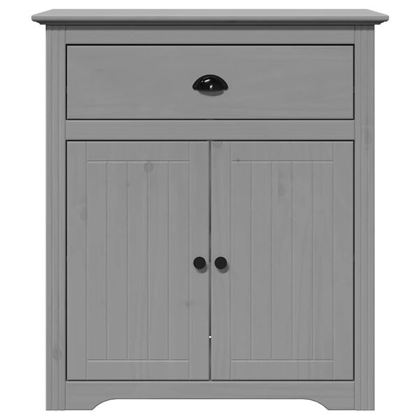 vidaXL Gangskápur "BODO" Grár 80x35x90 cm