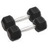 vidaXL Handl&oacute;&eth; 2 stk 12 kg Heild &uacute;r Steyptu J&aacute;rni