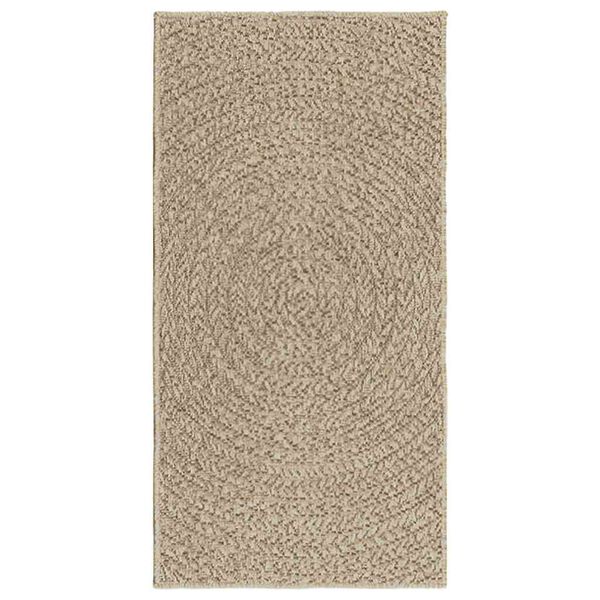 vidaXL g&oacute;lfmotta "ZIZUR" Beige 60x110 cm Jute Look innan og utan