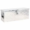 vidaXL Geymslubox Silfurlita&eth; 60x23,5x23 cm &Aacute;l