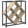 vidaXL V&iacute;nrakki Sonoma Eik 51 x 18 x 52,5 cm Samsettur vi&eth;ur