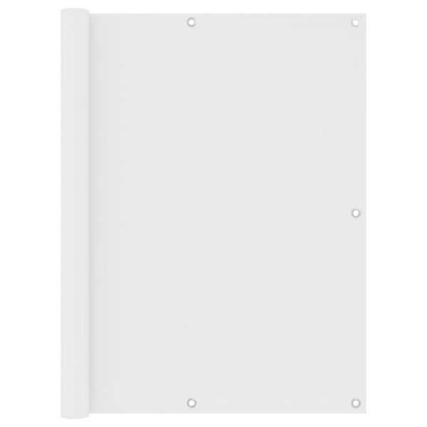 vidaXL Svalaskilrúm Hvítt 120x300 cm Oxfordefni