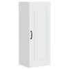vidaXL Eldh&uacute;s sk&aacute;pur Kalmar Hv&iacute;tt 40 x 31 x 100 cm Samsettur vi&eth;ur