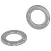 vidaXL Sk&aacute;lar 2 pcs Silfur 10 x 10 x 0,8 mm J&aacute;rn