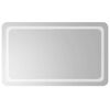 vidaXL LED Ba&eth;herbergisspegill 100x60 cm