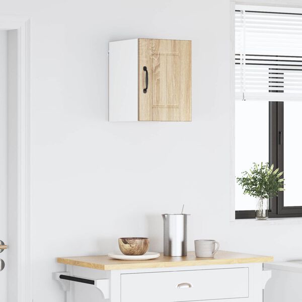 vidaXL Eldh&uacute;s sk&aacute;pur Lucca Sonoma eikarlitur 30 x 31 x 40 cm