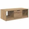 vidaXL S&oacute;fabor&eth; me&eth; sk&uacute;ffu Artisan Eik 102 x 50 x 36cm Samsettur vi&eth;ur