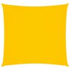 vidaXL Sólskyggni Segl Oxforddúkur Ferhyrnt 3x3 m Gult