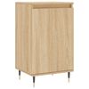 vidaXL Skenkur Sonoma Eik 40x35x70 cm Samsettur Vi&eth;ur